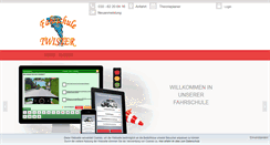 Desktop Screenshot of fahrschule-twister-theorie.de